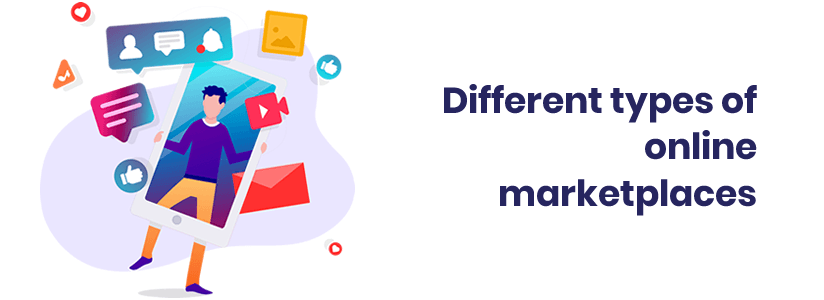 Different types of online marketplaces