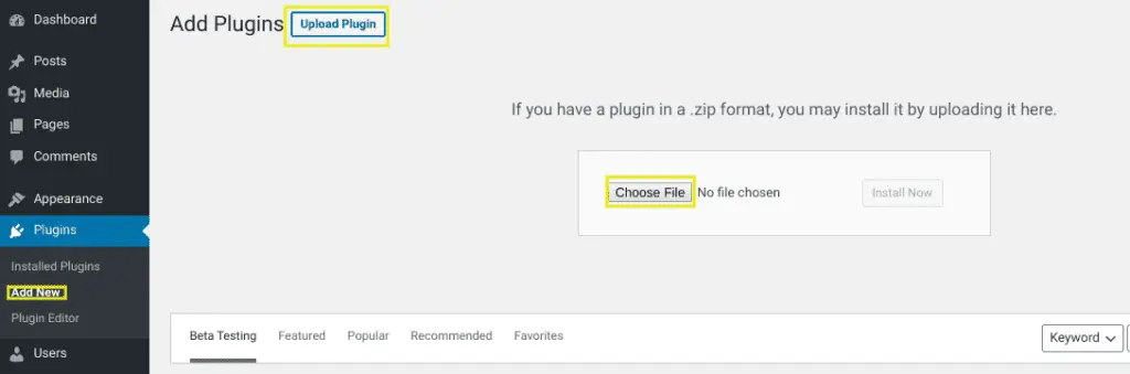 Upload Plugin 4